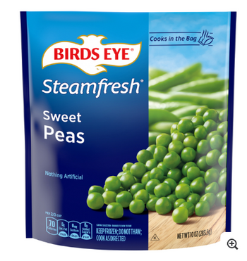 Birds Eye Sweet Peas (10 oz) - Papaya Express